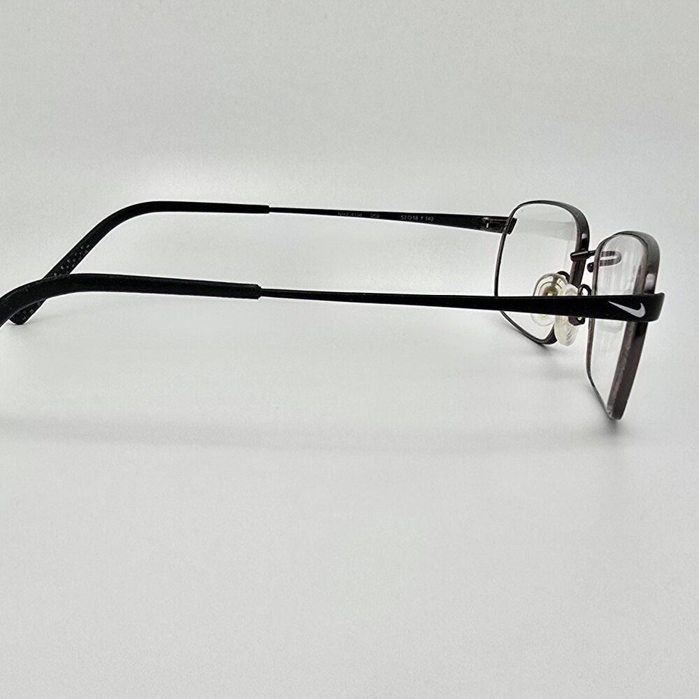 *SOLD* Nike with Flexon 4194 059 Matte Black Eyeglasses Frame w/ Case 52-18-140 - Picture 6 of 15